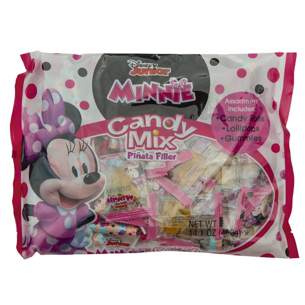 12 MINNIE MOUSE Assorted Chocolate Lollipop Favors Pink Birthday Party Candy